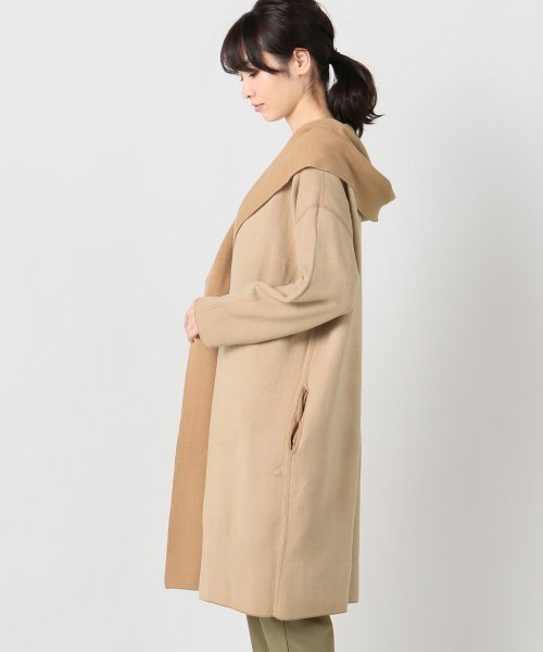 ivory court（アイボリーコート）の「リバーシブルセッケツコーディガン◆（カーディガン/ボレロ・レディース・ベージュ/ネイビー/ブラック・FREE）」の21枚目の写真