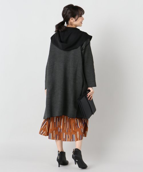 ivory court（アイボリーコート）の「リバーシブルセッケツコーディガン◆（カーディガン/ボレロ・レディース・ベージュ/ネイビー/ブラック・FREE）」の11枚目の写真