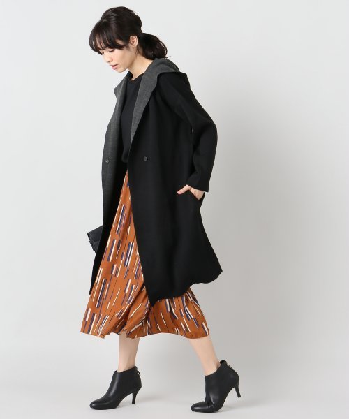 ivory court（アイボリーコート）の「リバーシブルセッケツコーディガン◆（カーディガン/ボレロ・レディース・ベージュ/ネイビー/ブラック・FREE）」の5枚目の写真