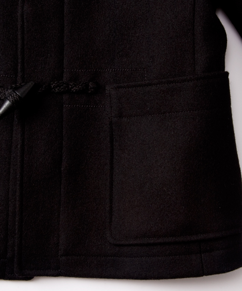 BEAUTY&YOUTH UNITED ARROWS（ビューティーアンドユースユナイテッドアローズ）の「BY ∴ メルトン ショート ダッフルコートÅ（ダッフルコート・メンズ・ブラック/ベージュ/ネイビー・SMALL/MEDIUM/LARGE/X-LARGE）」の10枚目の写真