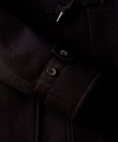 BEAUTY&YOUTH UNITED ARROWS（ビューティーアンドユースユナイテッドアローズ）の「BY ∴ メルトン ショート ダッフルコートÅ（ダッフルコート・メンズ・ブラック/ベージュ/ネイビー・SMALL/MEDIUM/LARGE/X-LARGE）」の11枚目の写真