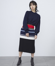 【AKIRA NAKA】《STUDIOUS別注》KNIT SKIRT