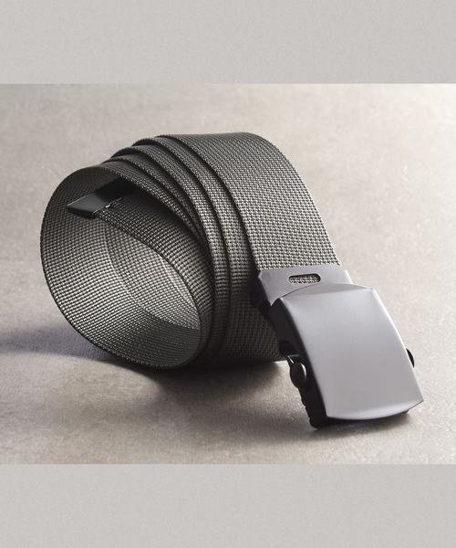 EMMA CLOTHES（エマクローズ）の「パールナイロンガチャベルト（ベルト・メンズ・ブラック/グレー/ネイビー/ホワイト/アイボリー・FREE）」の5枚目の写真