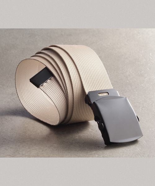 EMMA CLOTHES（エマクローズ）の「パールナイロンガチャベルト（ベルト・メンズ・ブラック/グレー/ネイビー/ホワイト/アイボリー・FREE）」の3枚目の写真