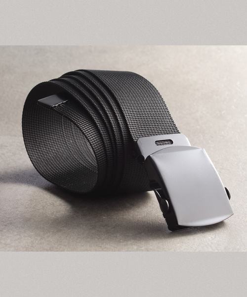 EMMA CLOTHES（エマクローズ）の「パールナイロンガチャベルト（ベルト・メンズ・ブラック/グレー/ネイビー/ホワイト/アイボリー・FREE）」の4枚目の写真