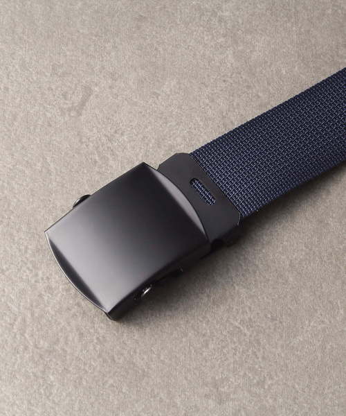 EMMA CLOTHES（エマクローズ）の「パールナイロンガチャベルト（ベルト・メンズ・ブラック/グレー/ネイビー/ホワイト/アイボリー・FREE）」の7枚目の写真