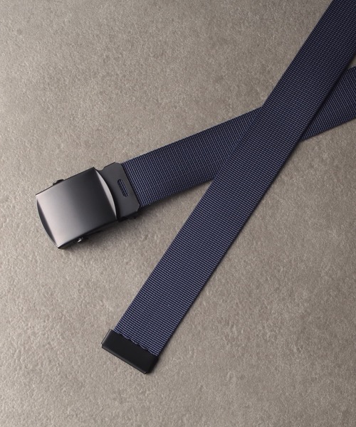 EMMA CLOTHES（エマクローズ）の「パールナイロンガチャベルト（ベルト・メンズ・ブラック/グレー/ネイビー/ホワイト/アイボリー・FREE）」の8枚目の写真