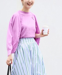 C/アサ クルーネックプルオーバー◆