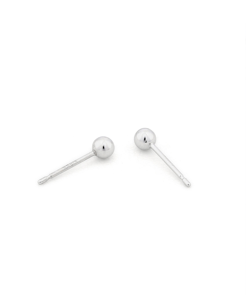 ESTELLE(エステール)の「K18 ホワイトゴールド ピアス (3mm) ESTELLE/エステール(ピアス(両耳用)・レディース・ホワイトゴールド・-)」の4枚目の写真