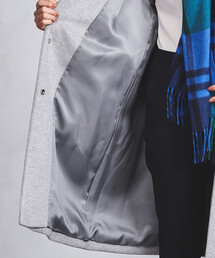 UNITED ARROWS UBCB ノーカラー ベルスリーブ コート UNITED ARROWS（ユナイテッドアローズ）の「UBCB ノーカラー