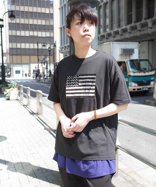 rovtski(ロフトスキー)の「rovtski スパンコールTEE(Tシャツ/カットソー・メンズ・ホワイト系その他/ブラック系その他/ホワイト系その他2/ホワイト系その他3/ブラック系その他2/ブラック系その他3・MEDIUM/LARGE)」の5枚目の写真