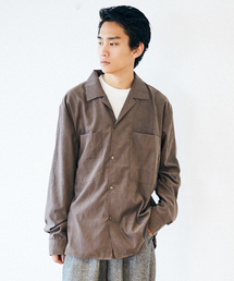 open collor shirt  / オープンカラーシャツ ビッグシルエット