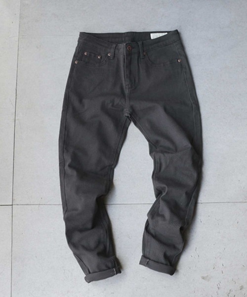 antiqua(アンティカ)の「綿混素材ストレッチカラーパンツ(その他パンツ・レディース・ライトグレー/ブラック/ベージュ/オフホワイト/カーキ/チャコール/ダークカーキ・S/M/L/XL/XS)」の8枚目の写真