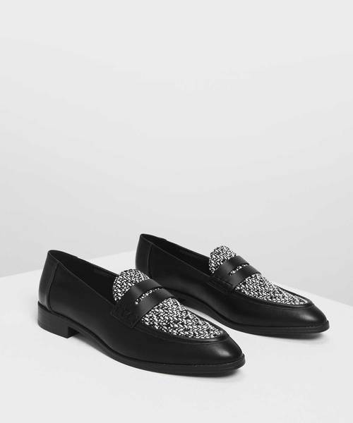 CHARLES & KEITH(チャールズ & キース)の「クラシック ペニーローファー / Classic Penny Loafers(ローファー・レディース・ブラック/スモークピンク/ブラック系その他2・22.5cm/23cm/23.5cm/24.5cm/25cm)」の7枚目の写真