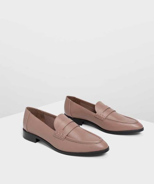 CHARLES & KEITH(チャールズ & キース)の「クラシック ペニーローファー / Classic Penny Loafers(ローファー・レディース・ブラック/スモークピンク/ブラック系その他2・22.5cm/23cm/23.5cm/24.5cm/25cm)」の15枚目の写真