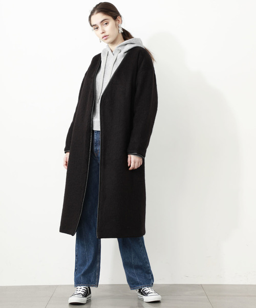 city（シティ）の「【CITY】SHAGGY QUILTING OUTER（その他アウター・レディース・ブラック/ベージュ/レッド・1/0）」の8枚目の写真