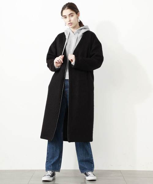 city（シティ）の「【CITY】SHAGGY QUILTING OUTER（その他アウター・レディース・ブラック/ベージュ/レッド・1/0）」の14枚目の写真