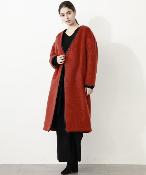 city（シティ）の「【CITY】SHAGGY QUILTING OUTER（その他アウター・レディース・ブラック/ベージュ/レッド・1/0）」の19枚目の写真