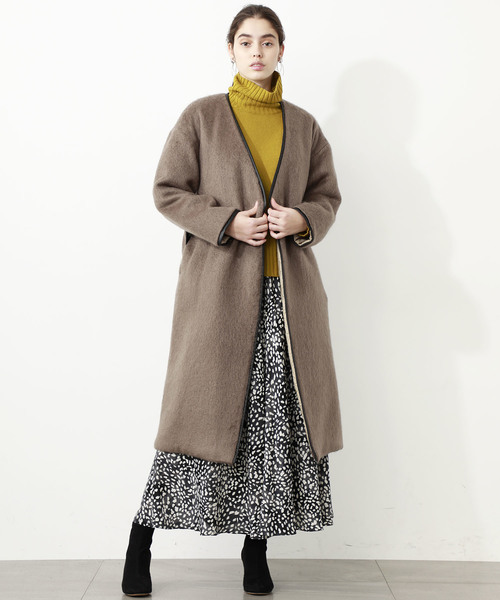 city（シティ）の「【CITY】SHAGGY QUILTING OUTER（その他アウター・レディース・ブラック/ベージュ/レッド・1/0）」の21枚目の写真