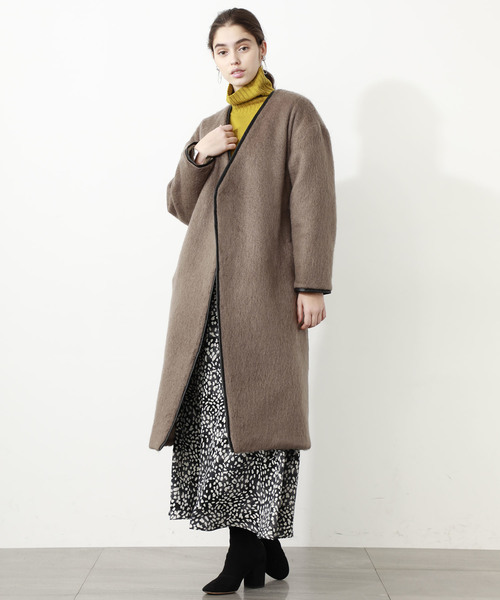 city（シティ）の「【CITY】SHAGGY QUILTING OUTER（その他アウター・レディース・ブラック/ベージュ/レッド・1/0）」の17枚目の写真