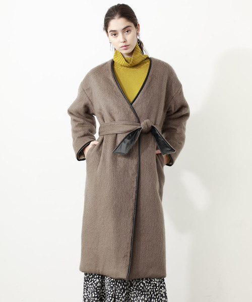 city（シティ）の「【CITY】SHAGGY QUILTING OUTER（その他アウター・レディース・ブラック/ベージュ/レッド・1/0）」の15枚目の写真