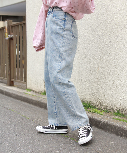 apres jour(アプレジュール)の「ケミカルハイウエストデニム【ZOZOTOWN限定アイテム】(デニムパンツ・レディース・ケミカルウォッシュ・SMALL/MEDIUM/LARGE)」の19枚目の写真