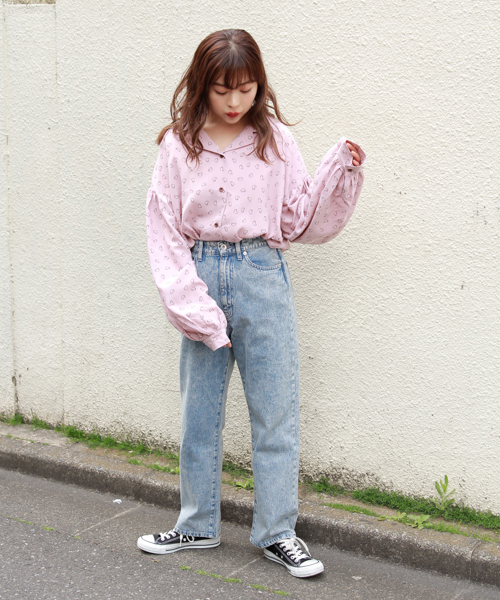 apres jour(アプレジュール)の「ケミカルハイウエストデニム【ZOZOTOWN限定アイテム】(デニムパンツ・レディース・ケミカルウォッシュ・SMALL/MEDIUM/LARGE)」の17枚目の写真