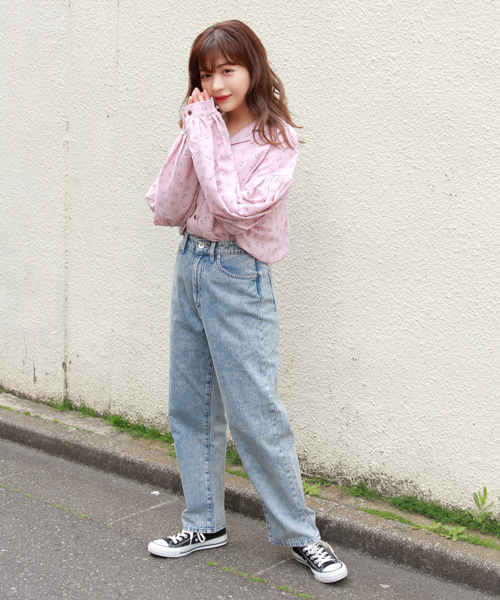 apres jour(アプレジュール)の「ケミカルハイウエストデニム【ZOZOTOWN限定アイテム】(デニムパンツ・レディース・ケミカルウォッシュ・SMALL/MEDIUM/LARGE)」の16枚目の写真