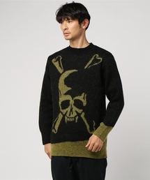 Roen ロエン レディース ニット 紫×黒 36 セーター ROEN｜ロエンのニット/セーター通販 - ZOZOTOWN