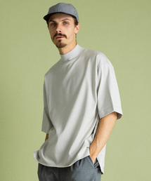 UNITED TOKYO | ギザコットンオーバーサイズモックネックTee(Tシャツ/カットソー)