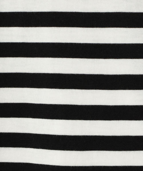 coen(コーエン)の「ピマコットンTシャツ(Tシャツ/カットソー・レディース・ホワイト/その他1/コバルトブルー/ブラック・MEDIUM/LARGE)」の9枚目の写真