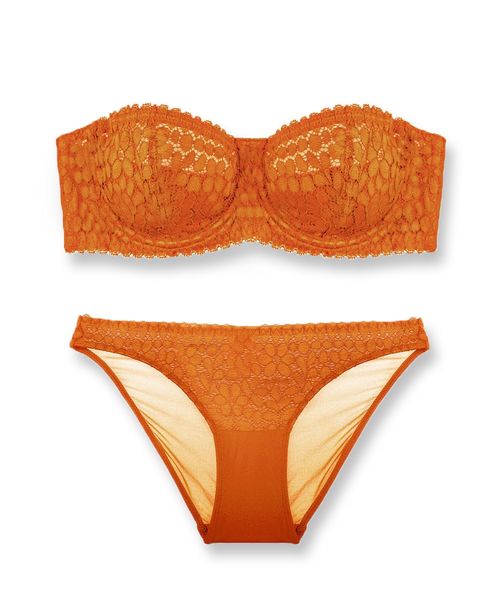 fran de lingerie（フランデランジェリー）の「【MISS CURIOSITY】Stone ストーン ブラ＆ショーツセット A-Dカップ（ブラ&ショーツ・レディース・ブラック/オフホワイト/ピンク/ダークグリーン/グレイッシュブルー/マスタード/ベージュ・A70/A75/B70/B75/C70/C75/D70/D75）」の11枚目の写真