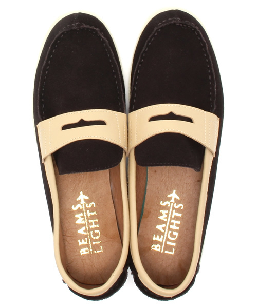 BEAMS LIGHTS Men's(ビームスライツ メンズ)の「○BEAMS LIGHTS / バイカラースエードローファー(ドレスシューズ・メンズ・ブラウン/ネイビー・MEDIUM/LARGE/SMALL)」の8枚目の写真