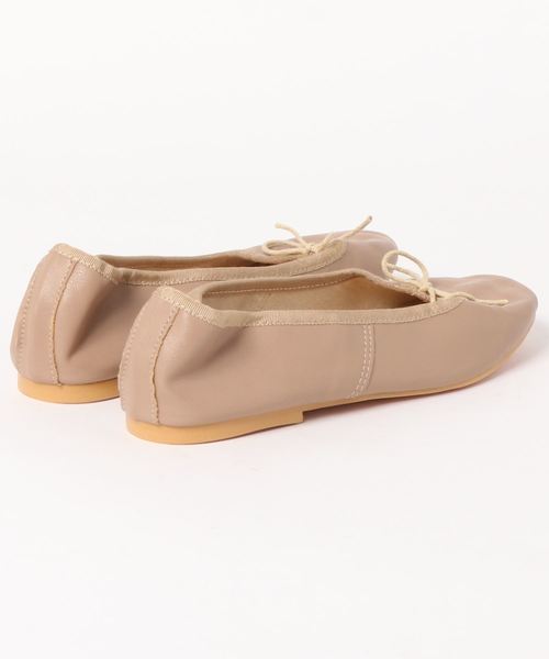 DouDou（ドゥドゥ）の「フラットシューズ（バレエシューズ・レディース・ベージュ/オフホワイト/シルバー/ゴールド・22.5cm/23.5cm/25cm/23cm/24.5cm）」の5枚目の写真