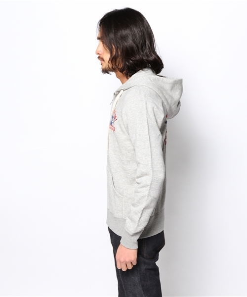 HYSTERIC GLAMOUR（ヒステリックグラマー）の「CLASSIC PUB pt PK（パーカー・メンズ・レッド/ネイビー/トップグレー・LARGE/MEDIUM/SMALL）」の5枚目の写真