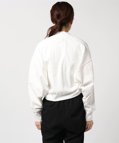 COLONY 2139（コロニートゥーワンスリーナイン）の「ランダムテレコボレロ（カーディガン/ボレロ・レディース・オフホワイト/グレイッシュベージュ/ブラック・FREE）」の6枚目の写真
