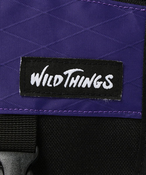 SHIPS JET BLUE(シップスジェットブルー)の「WILD THINGS×SHIPS JET BLUE: 別注 X-PAC ミニショルダーバッグ(ショルダーバッグ・メンズ・ブラック/チャコールグレー/オリーブ/パープル・ONE SIZE)」の6枚目の写真