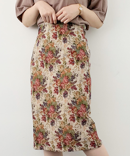 apres jour（アプレジュール）の「アソートナロースカート【ZOZOTOWN限定アイテム】2019（スカート・レディース・ベージュ/ライトベージュ/ライトブラウン・フリー）」の11枚目の写真