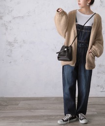 classicalelf（クラシカルエルフ）の「ローゲージニットのざっくりミドル丈ニットカーディガン（長袖）（カーディガン/ボレロ・キッズ）」