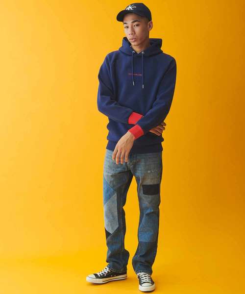 Calvin Klein Jeans(カルヴァンクラインジーンズ)の「CK ボックス ロゴ パーカー(パーカー・メンズ・ブラック/グレー/ブルー系その他・S/M/L/XL)」の16枚目の写真