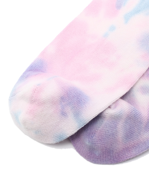 WEGO(ウィゴー)の「WEGO/タイダイソックス(ソックス/靴下・レディース・ピンク・FREE)」の3枚目の写真