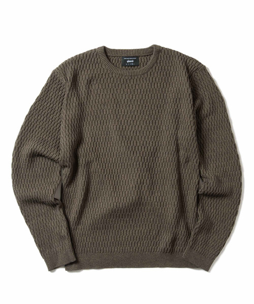 glamb(グラム)の「Halley knit / ハリーニット(ニット/セーター・メンズ・ブラック/カーキ/ネイビー/ピンク・0/1/2/3/4)」の21枚目の写真