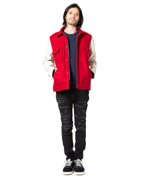 glamb(グラム)の「Halley knit / ハリーニット(ニット/セーター・メンズ・ブラック/カーキ/ネイビー/ピンク・0/1/2/3/4)」の15枚目の写真