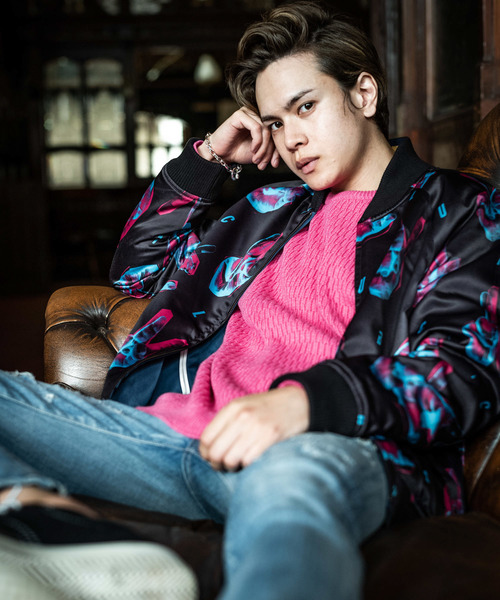 glamb(グラム)の「Halley knit / ハリーニット(ニット/セーター・メンズ・ブラック/カーキ/ネイビー/ピンク・0/1/2/3/4)」の6枚目の写真