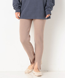 archives | 前スリットリブ編みパンツ(その他パンツ)