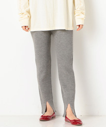 archives | 前スリットリブ編みパンツ(その他パンツ)