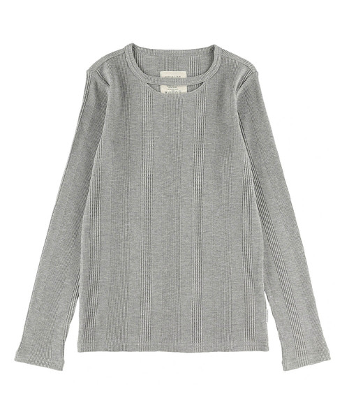 ALEXIA STAM（アリシアスタン）の「Cut Out Neck Waffle Top/カットアウトネックワッフルトップ（Tシャツ/カットソー・レディース・ブラック/グレー/アイボリー・FREE）」の14枚目の写真