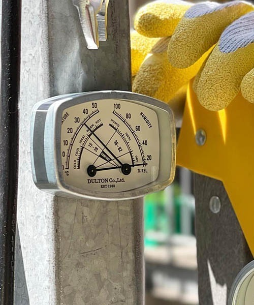 DULTON（ダルトン）の「THERMO-HYGROMETER/温湿度計（インテリア雑貨・メンズ・その他1/その他2/その他3/その他4・FREE）」の4枚目の写真