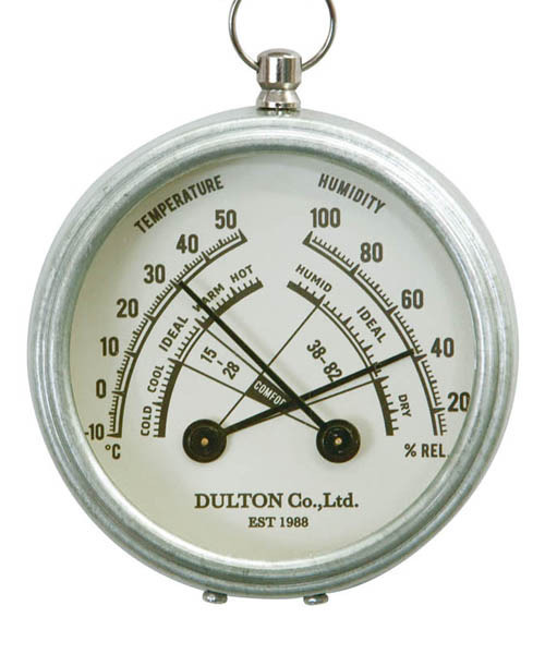 DULTON（ダルトン）の「THERMO-HYGROMETER/温湿度計（インテリア雑貨・メンズ・その他1/その他2/その他3/その他4・FREE）」の6枚目の写真