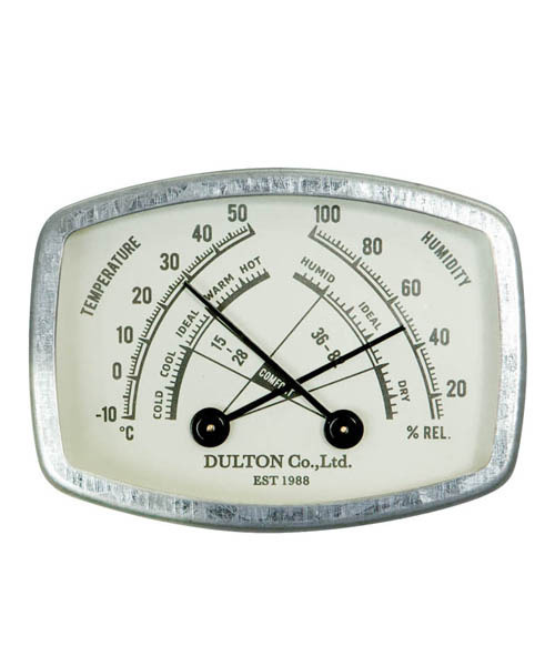 DULTON（ダルトン）の「THERMO-HYGROMETER/温湿度計（インテリア雑貨・メンズ・その他1/その他2/その他3/その他4・FREE）」の8枚目の写真